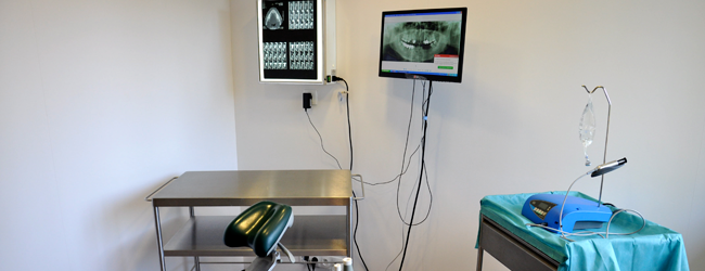 Écrans de radiographie numérique en salle de soins